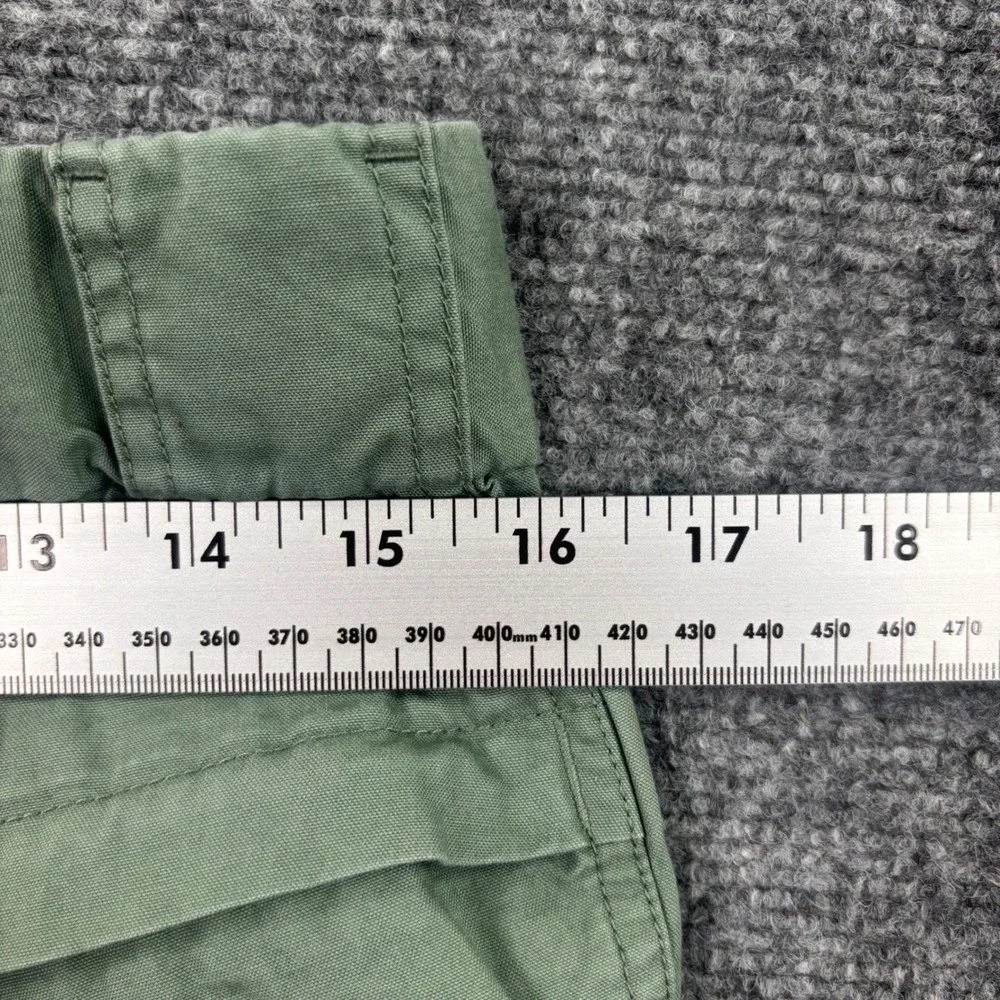 Uniqlo x Michael‎ Bastian Cargo Shorts 27-30W Small Green Cotton Utility Men's